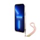 Apple iPhone 15 Pro Kılıf Guess Orjinal Lisanslı Desenli Yazı Logolu Askı İpli Holografik Glitter Peony Kapak Apple iPhone 15 Pro Kılıf Guess Orjinal Lisanslı Desenli Yazı Logolu Askı İpli Holografik Glitter Peony Kapak