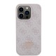 Apple iPhone 15 Pro Kılıf Guess Orjinal Lisanslı PU Deri Taşlı Üçgen Logo 4G Desenli Strass Kapak Apple iPhone 15 Pro Kılıf Guess Orjinal Lisanslı PU Deri Taşlı Üçgen Logo 4G Desenli Strass Kapak