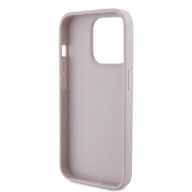 Apple iPhone 15 Pro Kılıf Guess Orjinal Lisanslı PU Deri Taşlı Üçgen Logo 4G Desenli Strass Kapak Apple iPhone 15 Pro Kılıf Guess Orjinal Lisanslı PU Deri Taşlı Üçgen Logo 4G Desenli Strass Kapak
