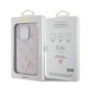 Apple iPhone 15 Pro Kılıf Guess Orjinal Lisanslı PU Deri Taşlı Üçgen Logo 4G Desenli Strass Kapak Apple iPhone 15 Pro Kılıf Guess Orjinal Lisanslı PU Deri Taşlı Üçgen Logo 4G Desenli Strass Kapak