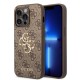 Apple iPhone 15 Pro Kılıf Guess Orjinal Lisanslı PU Deri Yazı ve 4G Metal Logolu Desenli Kapak Apple iPhone 15 Pro Kılıf Guess Orjinal Lisanslı PU Deri Yazı ve 4G Metal Logolu Desenli Kapak