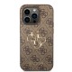 Apple iPhone 15 Pro Kılıf Guess Orjinal Lisanslı PU Deri Yazı ve 4G Metal Logolu Desenli Kapak Apple iPhone 15 Pro Kılıf Guess Orjinal Lisanslı PU Deri Yazı ve 4G Metal Logolu Desenli Kapak