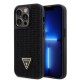 Apple iPhone 15 Pro Kılıf Guess Orjinal Lisanslı Taşlı Arka Yüzey Üçgen Logolu Kapak Apple iPhone 15 Pro Kılıf Guess Orjinal Lisanslı Taşlı Arka Yüzey Üçgen Logolu Kapak