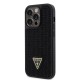 Apple iPhone 15 Pro Kılıf Guess Orjinal Lisanslı Taşlı Arka Yüzey Üçgen Logolu Kapak Apple iPhone 15 Pro Kılıf Guess Orjinal Lisanslı Taşlı Arka Yüzey Üçgen Logolu Kapak
