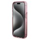Apple iPhone 15 Pro Kılıf Guess Orjinal Lisanslı Transparan Sıvılı Simli Altın Çizgili Kapak Apple iPhone 15 Pro Kılıf Guess Orjinal Lisanslı Transparan Sıvılı Simli Altın Çizgili Kapak