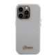 Apple iPhone 15 Pro Kılıf Guess Orjinal Lisanslı Yazı Logolu Glitter Glossy Script Kapak Apple iPhone 15 Pro Kılıf Guess Orjinal Lisanslı Yazı Logolu Glitter Glossy Script Kapak