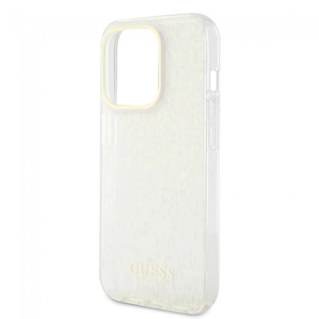 Apple iPhone 15 Pro Kılıf Guess Orjinal Lisanslı Yazı Logolu Mirror Disco Kapak Apple iPhone 15 Pro Kılıf Guess Orjinal Lisanslı Yazı Logolu Mirror Disco Kapak