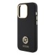 Apple iPhone 15 Pro Kılıf Guess Orjinal Lisanslı Yazı ve Taşlı 4G Logolu Metal Kamera Çerçeveli Silikon Kapak Apple iPhone 15 Pro Kılıf Guess Orjinal Lisanslı Yazı ve Taşlı 4G Logolu Metal Kamera Çerçeveli Silikon Kapak