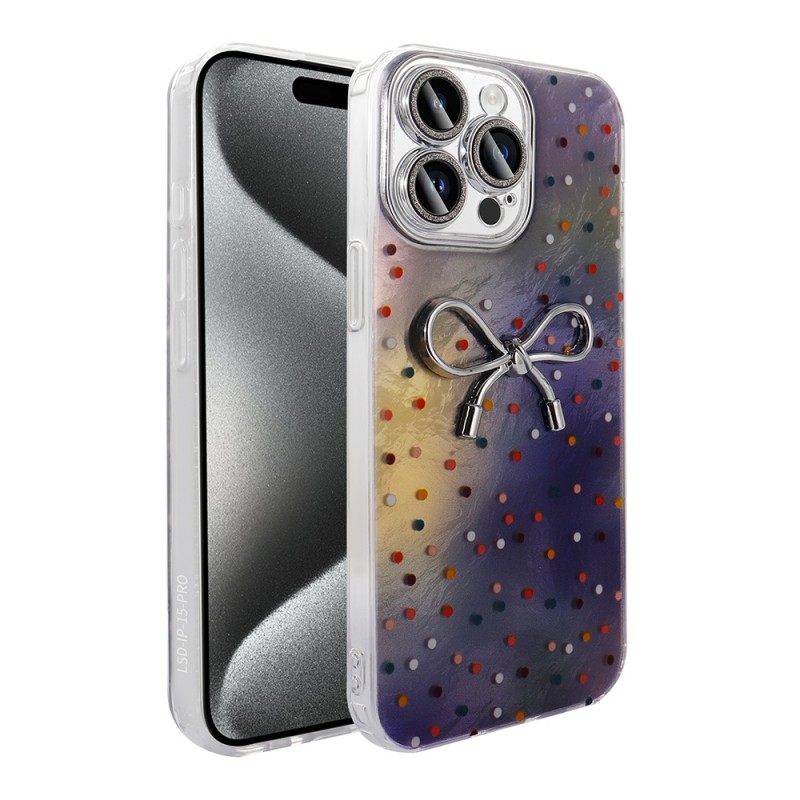 Bal-z Apple iPhone 15 Pro Kılıf Kamera Korumalı Figürlü Zore Ponti Silikon Kapak