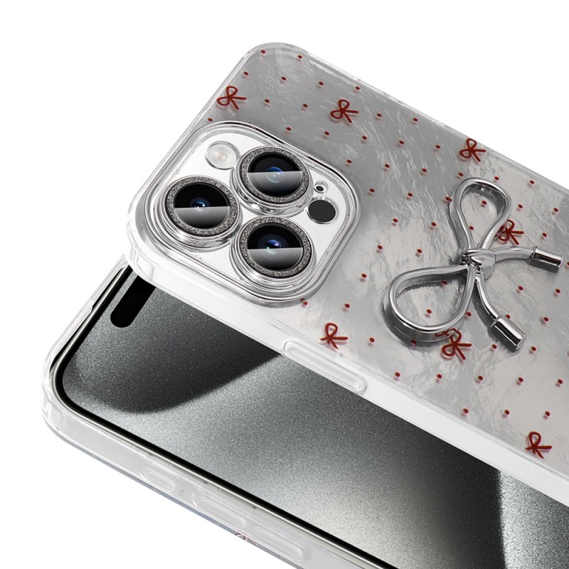 Bal-z Apple iPhone 15 Pro Kılıf Kamera Korumalı Figürlü Zore Ponti Silikon Kapak