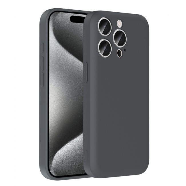 Apple iPhone 15 Pro Kılıf Kamera Korumalı Kartlık Hazneli Zore Vitra Kapak Apple iPhone 15 Pro Kılıf Kamera Korumalı Kartlık Hazneli Zore Vitra Kapak
