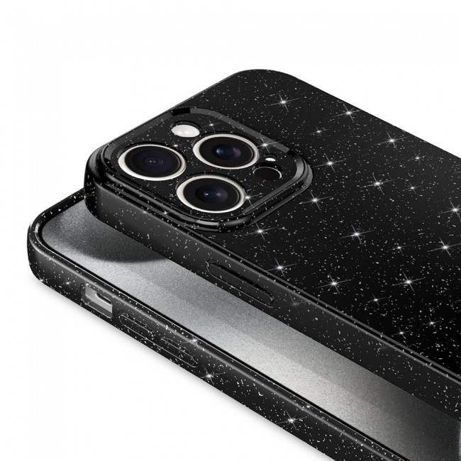 Apple iPhone 15 Pro Kılıf Kamera Korumalı Simli Lüks Zore Koton Kapak Apple iPhone 15 Pro Kılıf Kamera Korumalı Simli Lüks Zore Koton Kapak