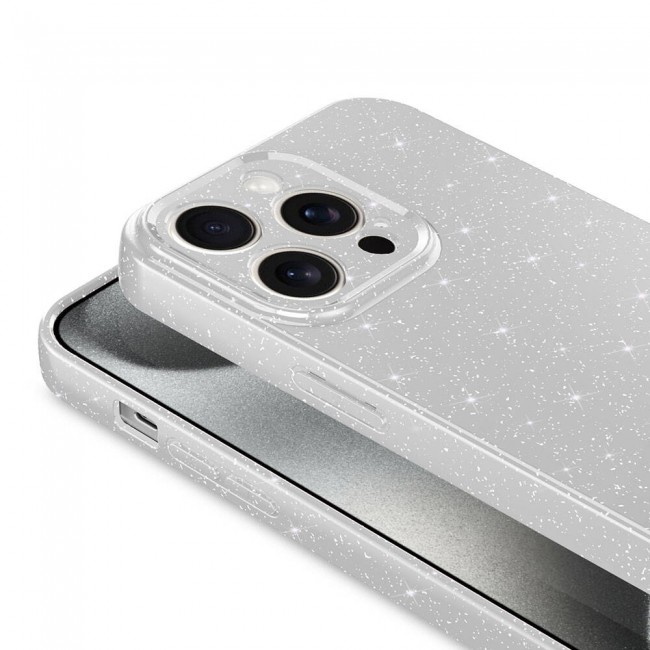 Apple iPhone 15 Pro Kılıf Kamera Korumalı Simli Lüks Zore Koton Kapak Apple iPhone 15 Pro Kılıf Kamera Korumalı Simli Lüks Zore Koton Kapak