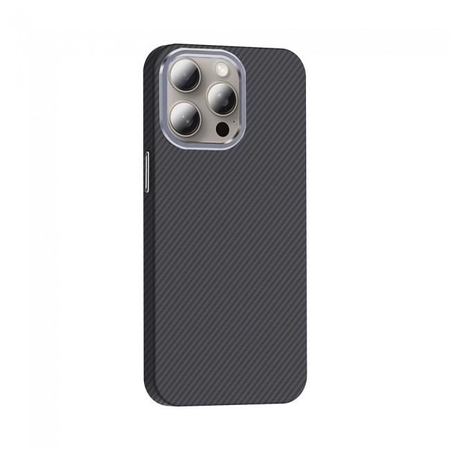 Apple iPhone 15 Pro Kılıf M-safe Şarj Özellikli Karbon Fiber Görünümlü Zore Gros Kapak Apple iPhone 15 Pro Kılıf M-safe Şarj Özellikli Karbon Fiber Görünümlü Zore Gros Kapak