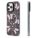 Apple iPhone 15 Pro Kılıf Magsafe Şarj Özellikli Kelebek Desenli Youngkit Shadow Dance Serisi Kapak Apple iPhone 15 Pro Kılıf Magsafe Şarj Özellikli Kelebek Desenli Youngkit Shadow Dance Serisi Kapak