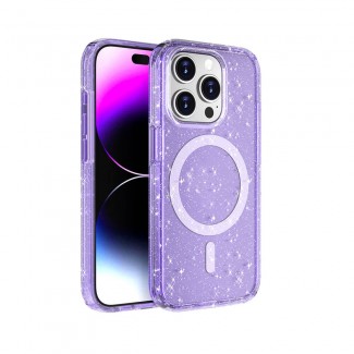 Apple iPhone 15 Pro Kılıf Magsafe Şarj Özellikli Parlayan Simli Saydam Renkli Zore Allstar Kapak Apple iPhone 15 Pro Kılıf Magsafe Şarj Özellikli Parlayan Simli Saydam Renkli Zore Allstar Kapak