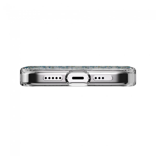 Apple iPhone 15 Pro Kılıf Magsafe Şarj Özellikli Parlayan Simli Şeffaf Lisanslı Switcheasy Starfield-M Kapak Apple iPhone 15 Pro Kılıf Magsafe Şarj Özellikli Parlayan Simli Şeffaf Lisanslı Switcheasy Starfield-M Kapak