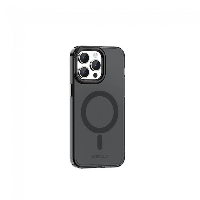 Apple iPhone 15 Pro Kılıf Magsafe Şarj Özellikli Saydam Arka Yüzey Recci Crystal Color Serisi Kapak Apple iPhone 15 Pro Kılıf Magsafe Şarj Özellikli Saydam Arka Yüzey Recci Crystal Color Serisi Kapak