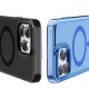 Apple iPhone 15 Pro Kılıf Magsafe Şarj Özellikli Saydam Arka Yüzey Recci Crystal Color Serisi Kapak Apple iPhone 15 Pro Kılıf Magsafe Şarj Özellikli Saydam Arka Yüzey Recci Crystal Color Serisi Kapak