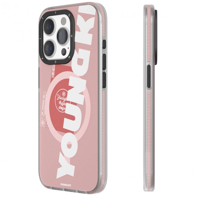 Apple iPhone 15 Pro Kılıf Magsafe Şarj Özellikli Youngkit Binfen Serisi Yazı Temalı Kapak Apple iPhone 15 Pro Kılıf Magsafe Şarj Özellikli Youngkit Binfen Serisi Yazı Temalı Kapak