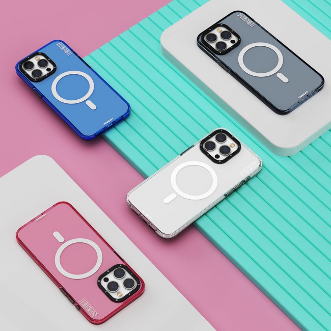 Apple iPhone 15 Pro Kılıf Magsafe Şarj Özellikli YoungKit Crystal Color Serisi Kapak Apple iPhone 15 Pro Kılıf Magsafe Şarj Özellikli YoungKit Crystal Color Serisi Kapak