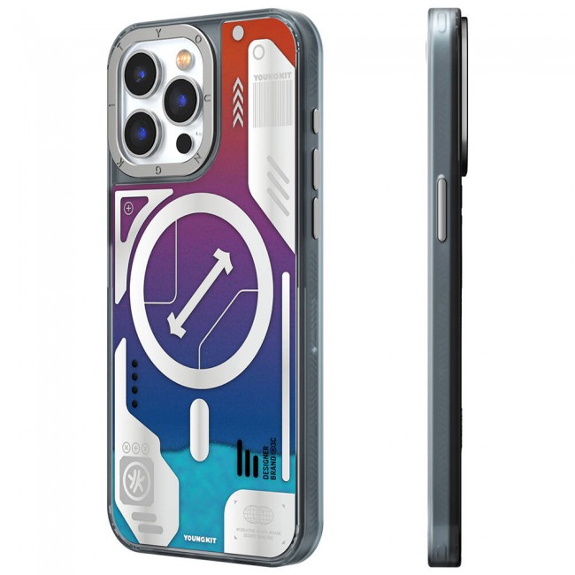 Apple iPhone 15 Pro Kılıf Magsafe Şarj Özellikli YoungKit Galaxy Serisi Kapak Apple iPhone 15 Pro Kılıf Magsafe Şarj Özellikli YoungKit Galaxy Serisi Kapak