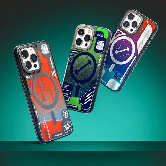Apple iPhone 15 Pro Kılıf Magsafe Şarj Özellikli YoungKit Galaxy Serisi Kapak Apple iPhone 15 Pro Kılıf Magsafe Şarj Özellikli YoungKit Galaxy Serisi Kapak
