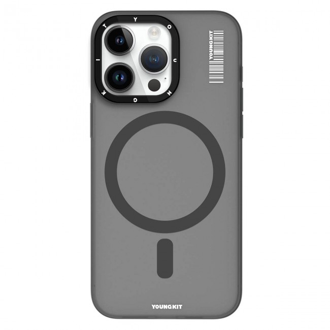 Apple iPhone 15 Pro Kılıf Magsafe Şarj Özellikli Youngkit Hidden Sand Serisi Kapak Apple iPhone 15 Pro Kılıf Magsafe Şarj Özellikli Youngkit Hidden Sand Serisi Kapak