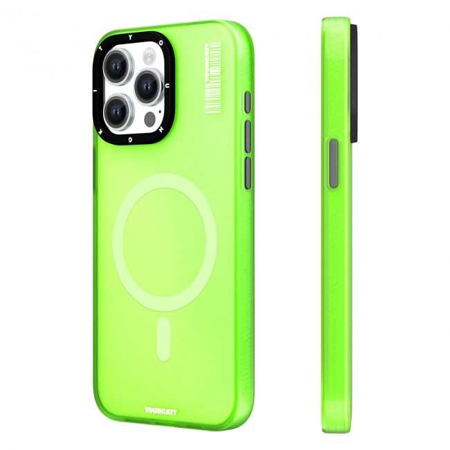 Apple iPhone 15 Pro Kılıf Magsafe Şarj Özellikli Youngkit Hidden Sand Serisi Kapak Apple iPhone 15 Pro Kılıf Magsafe Şarj Özellikli Youngkit Hidden Sand Serisi Kapak