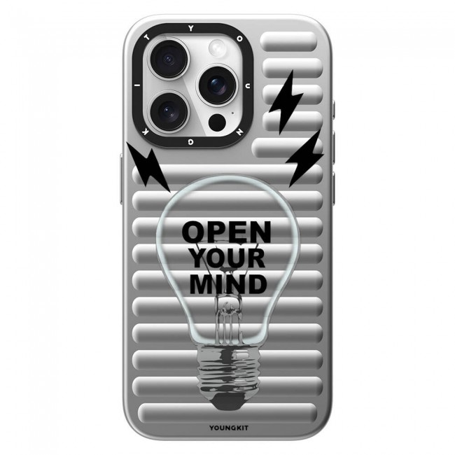 Apple iPhone 15 Pro Kılıf Magsafe Şarj Özellikli Youngkit Open Mind Serisi Kapak Apple iPhone 15 Pro Kılıf Magsafe Şarj Özellikli Youngkit Open Mind Serisi Kapak