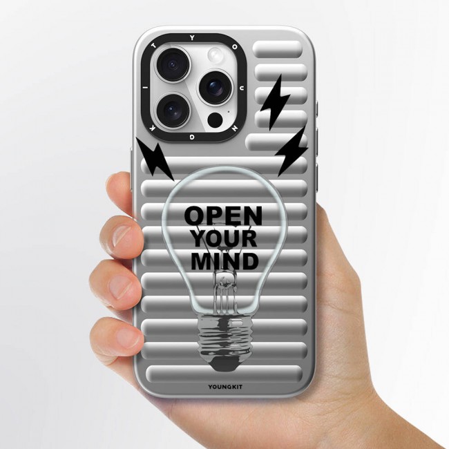 Apple iPhone 15 Pro Kılıf Magsafe Şarj Özellikli Youngkit Open Mind Serisi Kapak Apple iPhone 15 Pro Kılıf Magsafe Şarj Özellikli Youngkit Open Mind Serisi Kapak