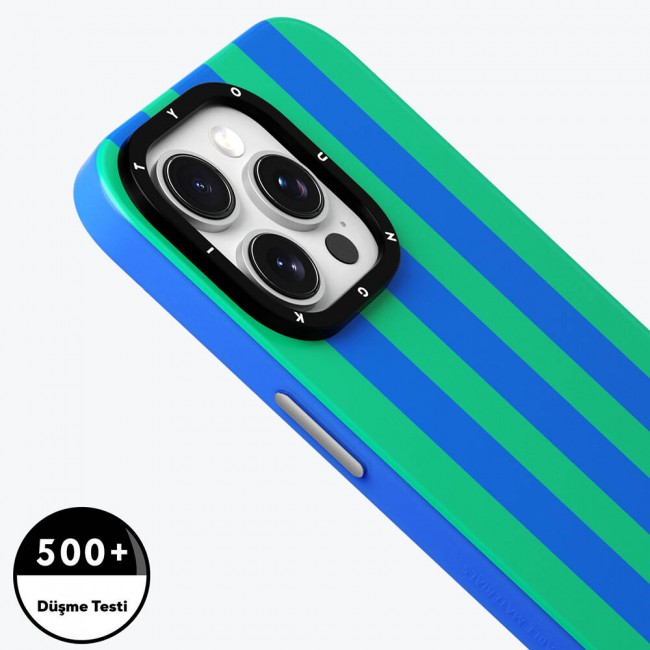 Apple iPhone 15 Pro Kılıf Magsafe Şarj Özellikli Youngkit Striped Piano Keys Serisi Kapak Apple iPhone 15 Pro Kılıf Magsafe Şarj Özellikli Youngkit Striped Piano Keys Serisi Kapak
