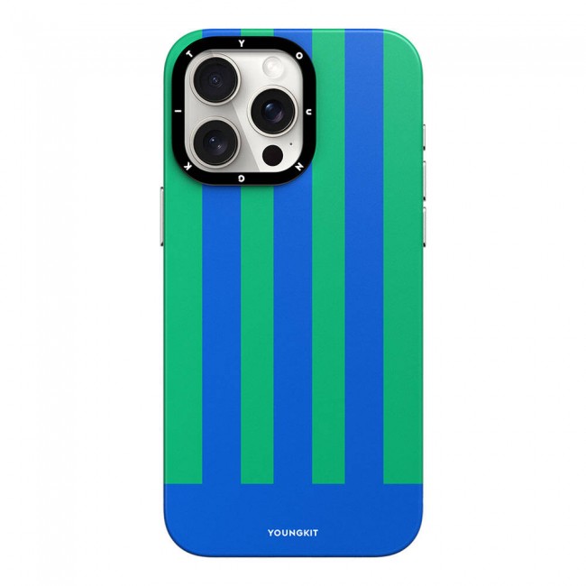 Apple iPhone 15 Pro Kılıf Magsafe Şarj Özellikli Youngkit Striped Piano Keys Serisi Kapak Apple iPhone 15 Pro Kılıf Magsafe Şarj Özellikli Youngkit Striped Piano Keys Serisi Kapak