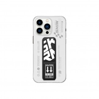 Apple iPhone 15 Pro Kılıf SkinArma Standlı Şeffaf Tasarımlı Apex Kapak Apple iPhone 15 Pro Kılıf SkinArma Standlı Şeffaf Tasarımlı Apex Kapak