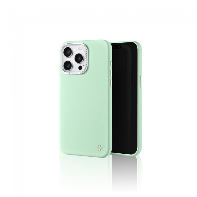 Apple iPhone 15 Pro Kılıf Suni Deri Tasarımlı Pynana Starry Serisi Kapak Apple iPhone 15 Pro Kılıf Suni Deri Tasarımlı Pynana Starry Serisi Kapak