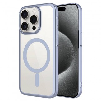 Apple iPhone 15 Pro Kılıf Wireless Şarj Özellikli Sert PC Zore Mat Riksos M-safe Kapak Apple iPhone 15 Pro Kılıf Wireless Şarj Özellikli Sert PC Zore Mat Riksos M-safe Kapak