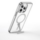 Apple iPhone 15 Pro Kılıf Wiwu FYY-014 Magsafe Şarj Özellikli Alüminyum Alaşım Metal Standlı Şeffaf Kapak Apple iPhone 15 Pro Kılıf Wiwu FYY-014 Magsafe Şarj Özellikli Alüminyum Alaşım Metal Standlı Şeffaf Kapak