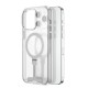 Apple iPhone 15 Pro Kılıf Wiwu FYY-014 Magsafe Şarj Özellikli Alüminyum Alaşım Metal Standlı Şeffaf Kapak Apple iPhone 15 Pro Kılıf Wiwu FYY-014 Magsafe Şarj Özellikli Alüminyum Alaşım Metal Standlı Şeffaf Kapak