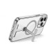 Apple iPhone 15 Pro Kılıf Wiwu FYY-014 Magsafe Şarj Özellikli Alüminyum Alaşım Metal Standlı Şeffaf Kapak Apple iPhone 15 Pro Kılıf Wiwu FYY-014 Magsafe Şarj Özellikli Alüminyum Alaşım Metal Standlı Şeffaf Kapak