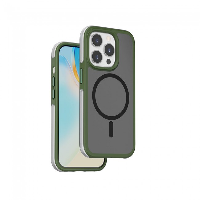 Apple iPhone 15 Pro Kılıf Wiwu ZKK-012 Magsafe Şarj Özellikli Air Cushion Kapak Apple iPhone 15 Pro Kılıf Wiwu ZKK-012 Magsafe Şarj Özellikli Air Cushion Kapak