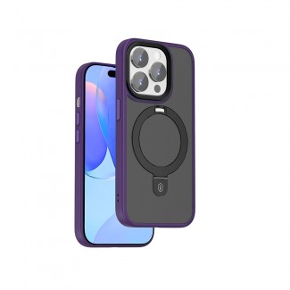 Apple iPhone 15 Pro Max Kılıf Wiwu ZMM-010 M-safe Şarj Özellikli Mat Arka Yüzey Standlı Kapak Apple iPhone 15 Pro Max Kılıf Wiwu ZMM-010 M-safe Şarj Özellikli Mat Arka Yüzey Standlı Kapak