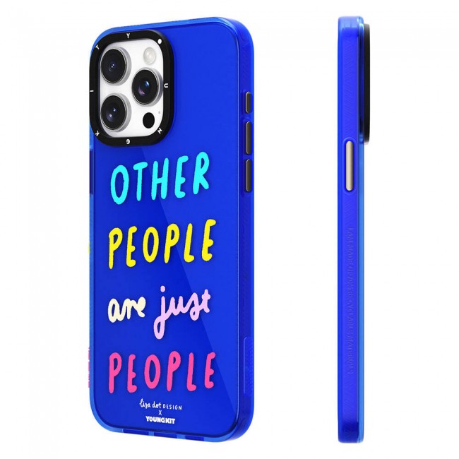 Apple iPhone 15 Pro Kılıf Yazı Desenli Youngkit Mindfulness Serisi Kapak Apple iPhone 15 Pro Kılıf Yazı Desenli Youngkit Mindfulness Serisi Kapak
