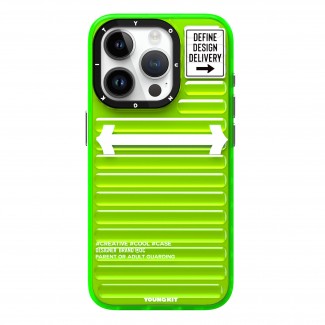 Apple iPhone 15 Pro Kılıf YoungKit Luggage FireFly Serisi Kapak Apple iPhone 15 Pro Kılıf YoungKit Luggage FireFly Serisi Kapak