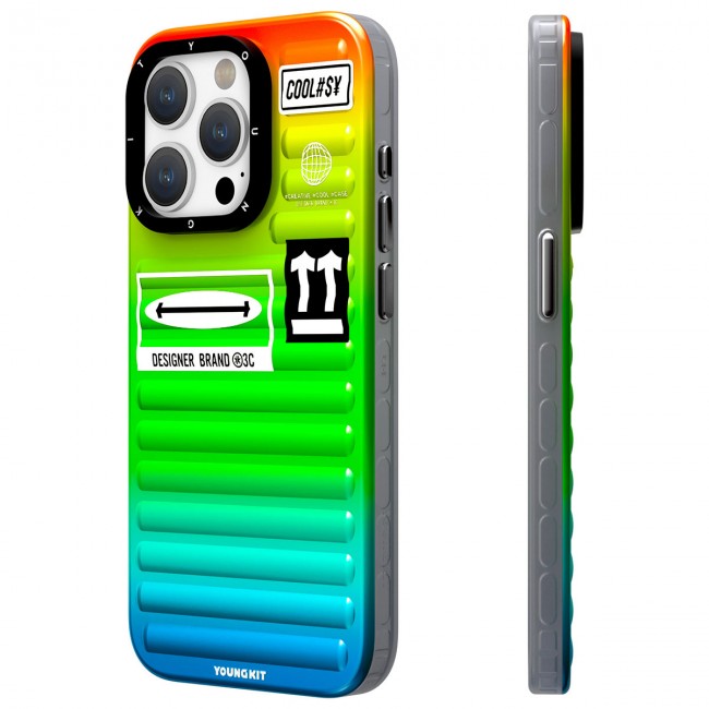 Apple iPhone 15 Pro Kılıf YoungKit The Secret Color Serisi Kapak Apple iPhone 15 Pro Kılıf YoungKit The Secret Color Serisi Kapak