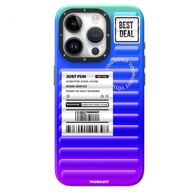 Apple iPhone 15 Pro Kılıf YoungKit The Secret Color Serisi Kapak Apple iPhone 15 Pro Kılıf YoungKit The Secret Color Serisi Kapak