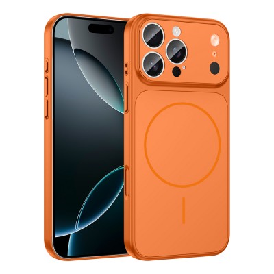 Bal-z Apple iPhone 15 Pro Kılıf  M-Safe Şarj Özellikli Kamera Korumalı Formen Kapak