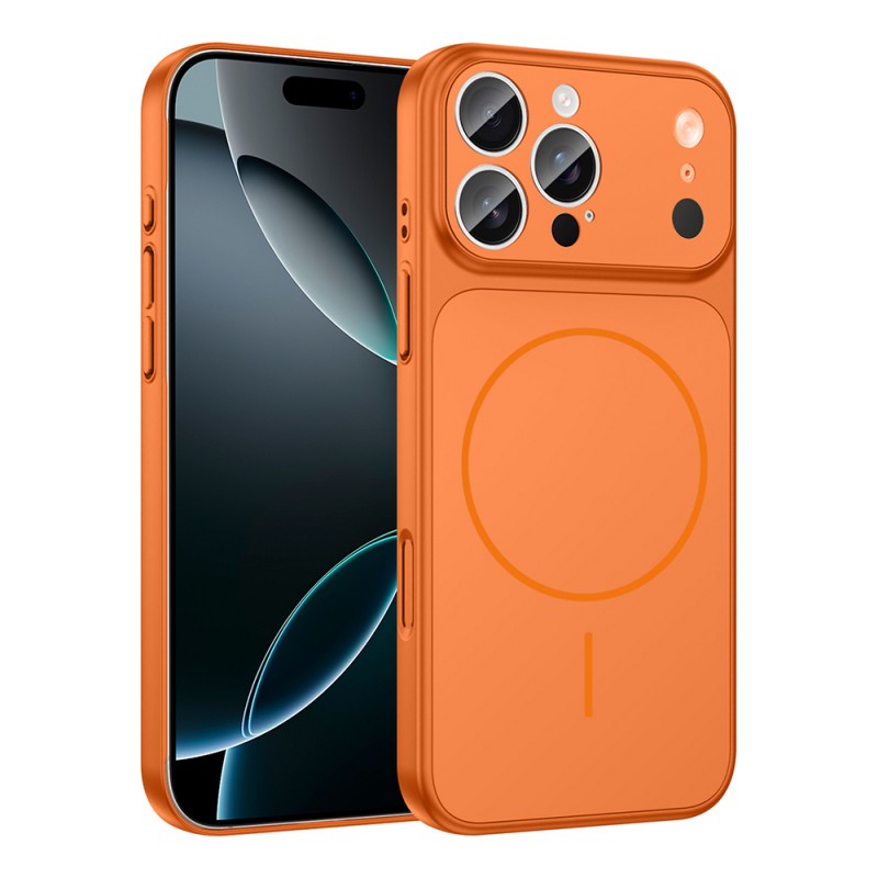 Bal-z Apple iPhone 15 Pro Kılıf  M-Safe Şarj Özellikli Kamera Korumalı Formen Kapak