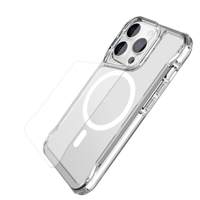 Bal-z Apple iPhone 15 Pro Kılıf  M-safe Şarj Özellikli T-Max M-safe Kapak