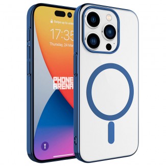 Apple iPhone 15 Pro Kılıf Zore Wireless Şarj Özellikli Pixel M-safe Kapak Apple iPhone 15 Pro Kılıf Zore Wireless Şarj Özellikli Pixel M-safe Kapak