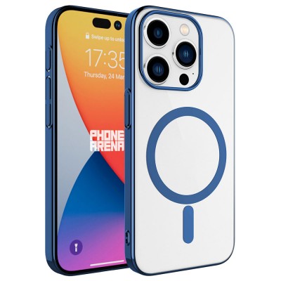 Bal-z Apple iPhone 15 Pro Kılıf  Wireless Şarj Özellikli Pixel M-safe Kapak